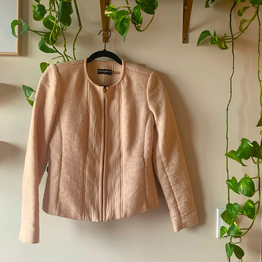 Pink blazer jacket